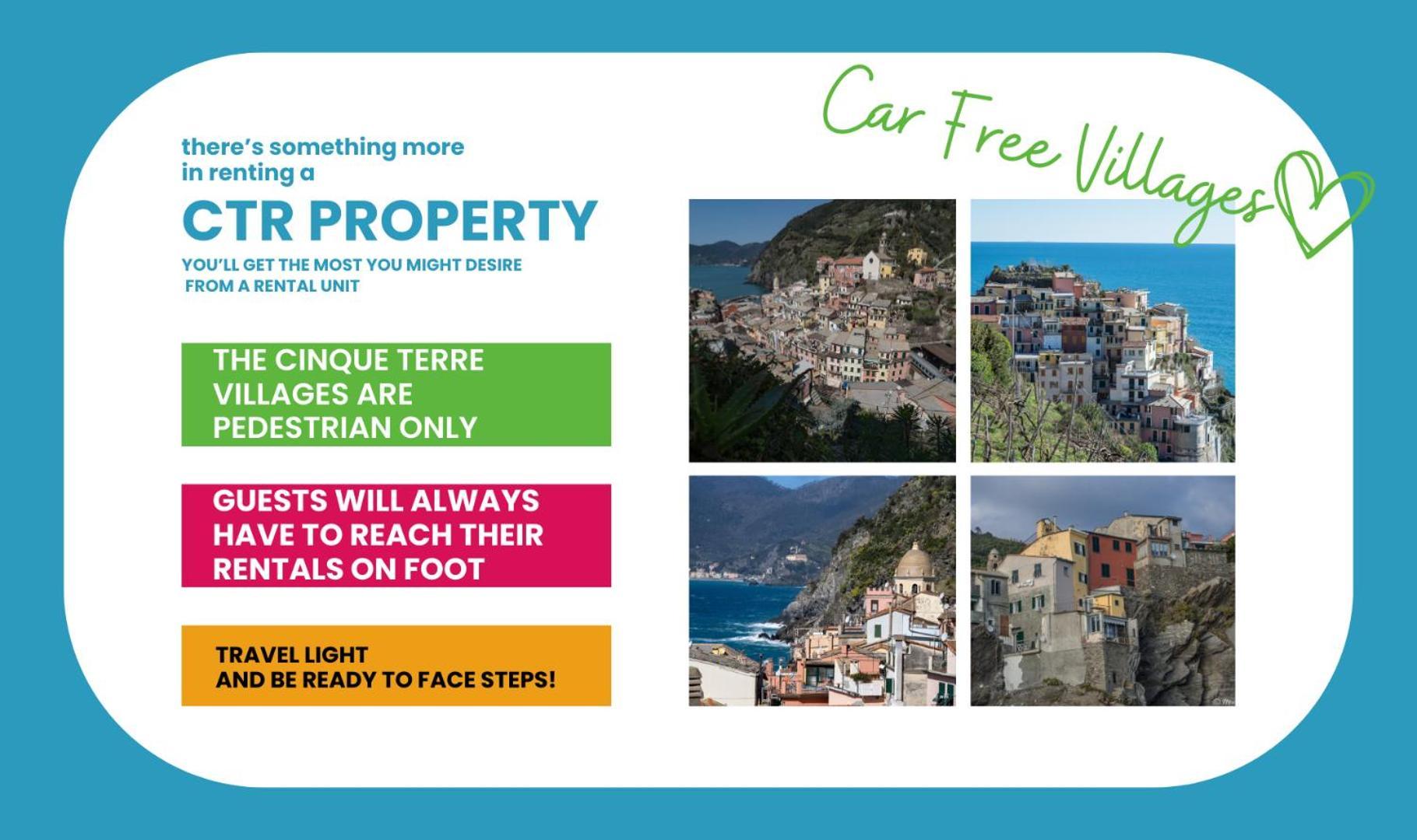 Mainetta Sea View Apartment With Ac Vernazza Zewnętrze zdjęcie