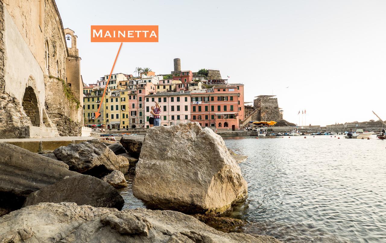 Mainetta Sea View Apartment With Ac Vernazza Zewnętrze zdjęcie